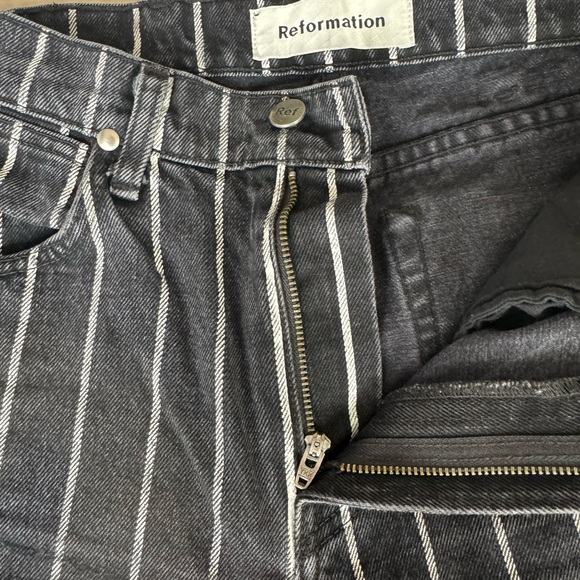 Reformation Roper Pinstripe Jeans - Picture 6 of 6